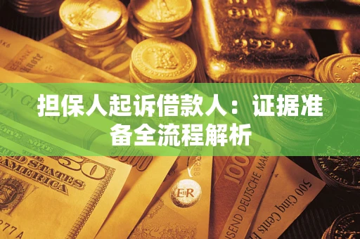 北京担保人起诉借款人：证据准备全流程解析